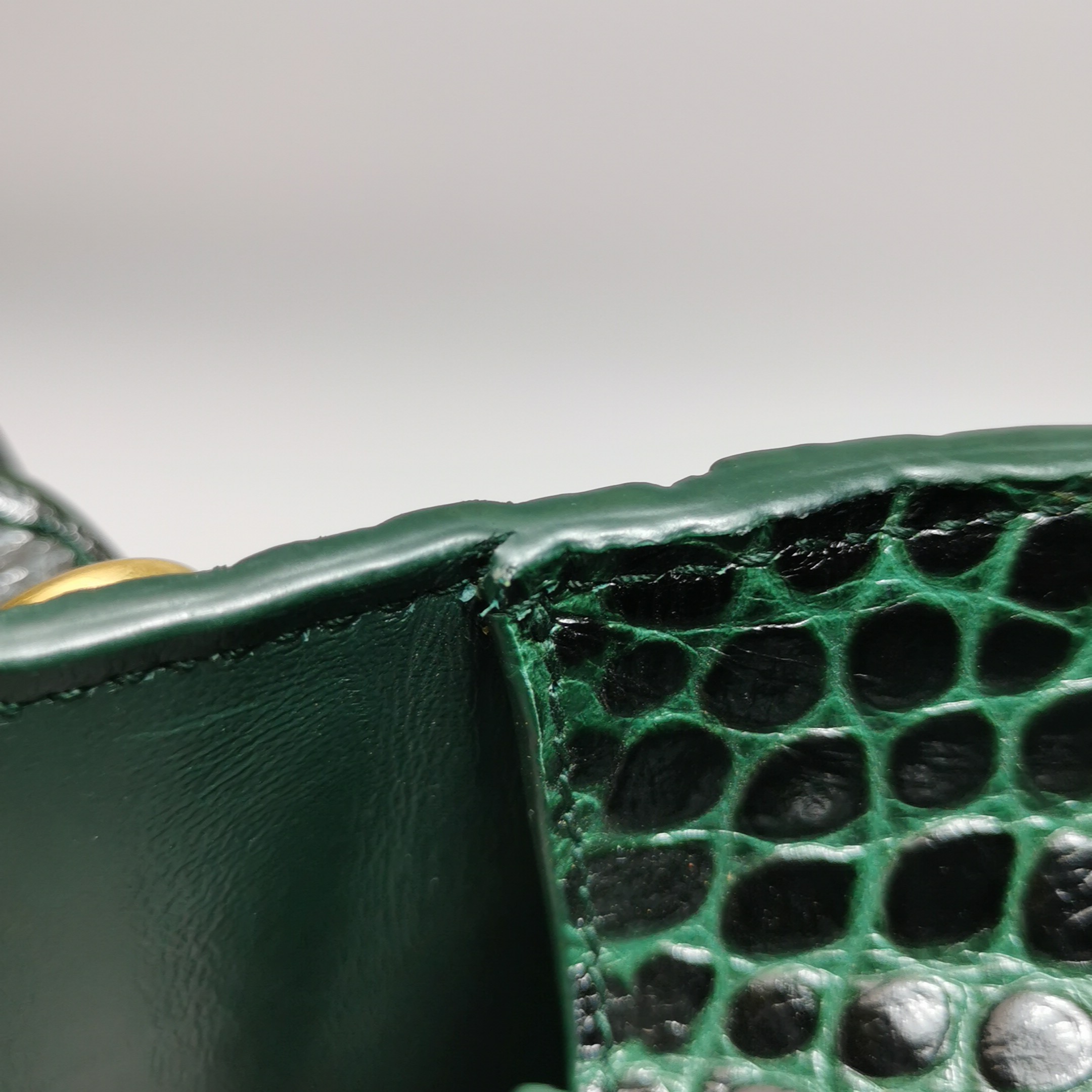 Balenciaga Hourglass Top Handle Bag Crocodile Embossed Leather XS — photo 11 of 16