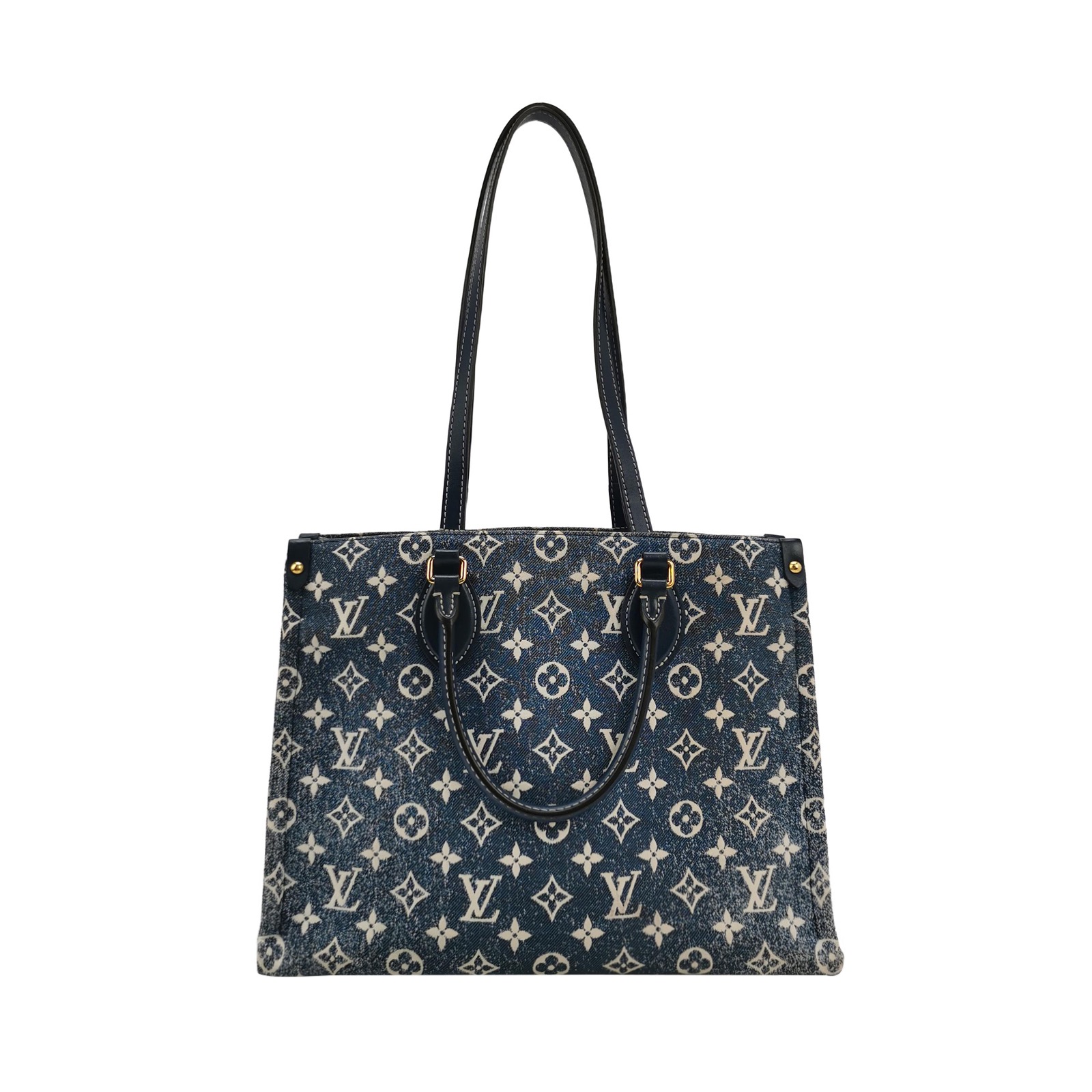 Louis Vuitton(LV) OnTheGo Tote Monogram Jacquard Denim MM — photo 1 of 16