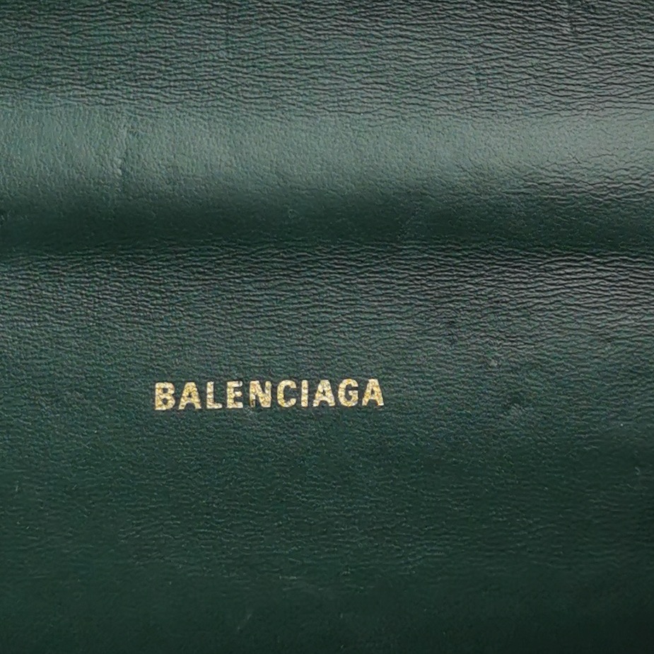 Balenciaga Hourglass Top Handle Bag Crocodile Embossed Leather XS — photo 8 of 14