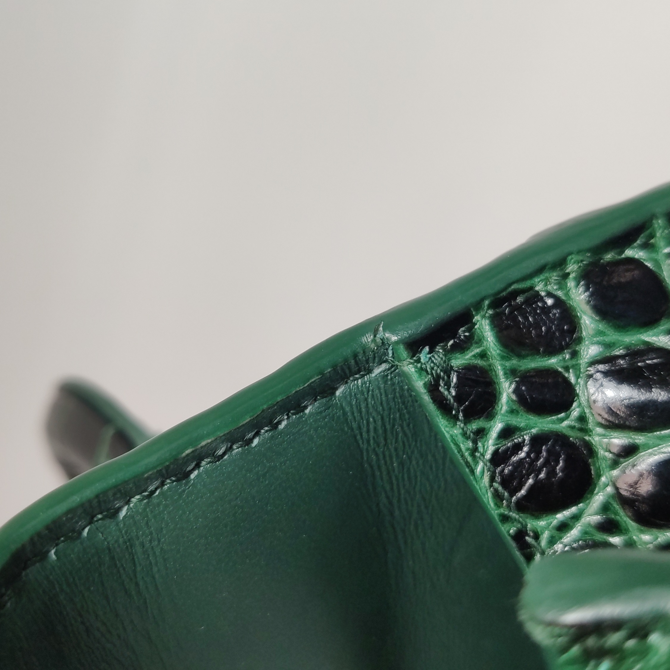 Balenciaga Hourglass Top Handle Bag Crocodile Embossed Leather XS — photo 14 of 14