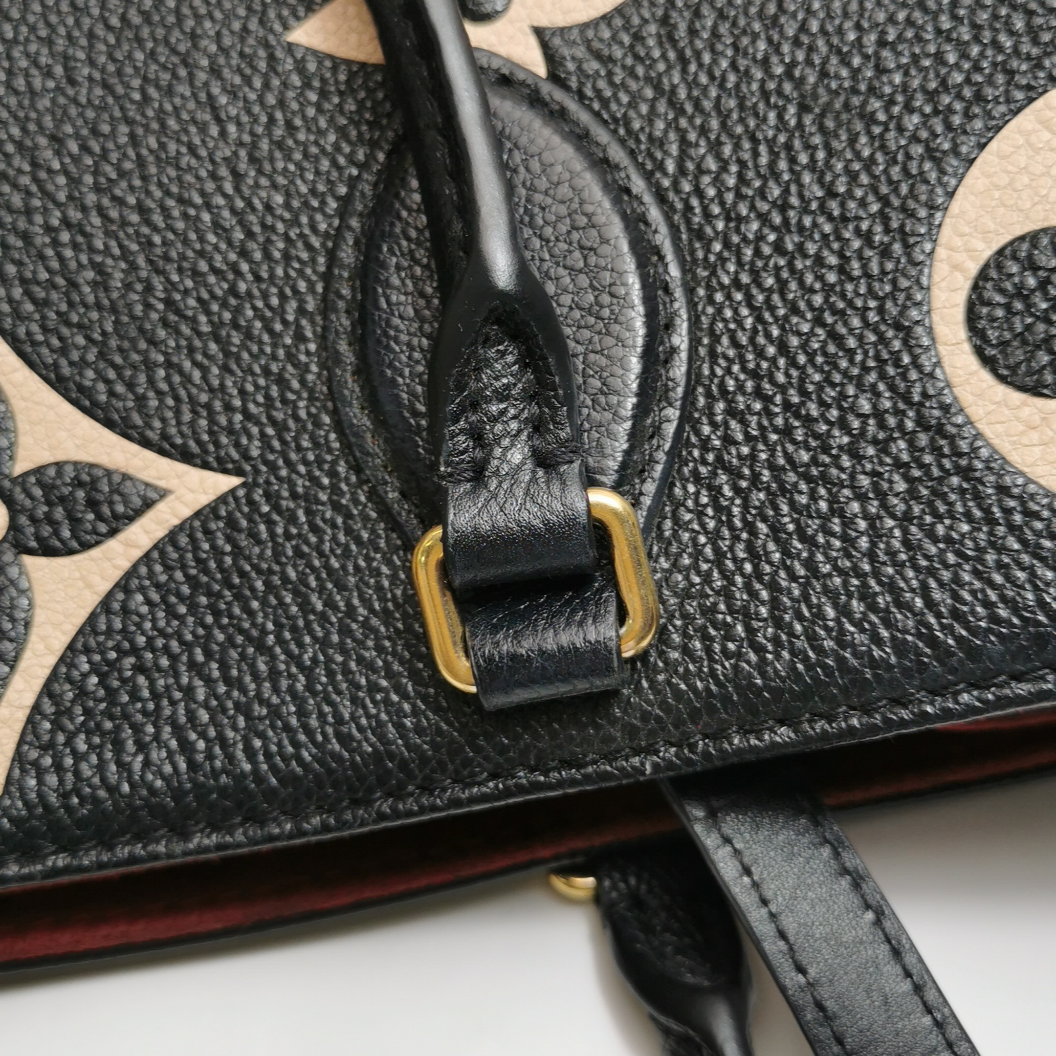 Louis Vuitton OnTheGo Tote Bicolor Monogram Empreinte Giant MM