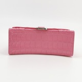 Balenciaga Hourglass Top Handle Bag Crocodile Embossed Leather XS — thumbnail 6