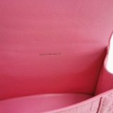 Balenciaga Hourglass Top Handle Bag Crocodile Embossed Leather XS — thumbnail 8