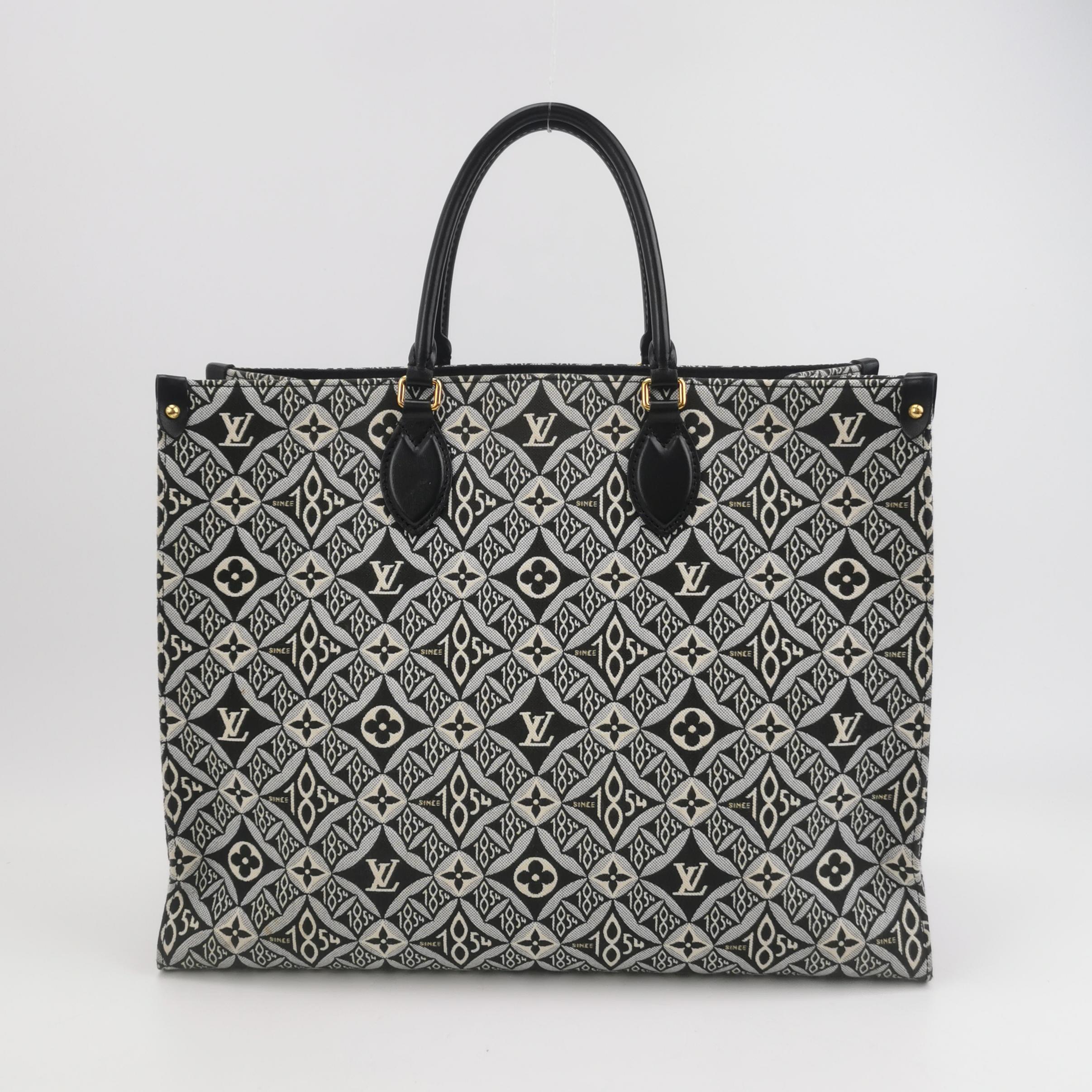 Louis Vuitton(LV) OnTheGo Tote Limited Edition Since 1854 Monogram Jacquard GM — photo 3 of 14