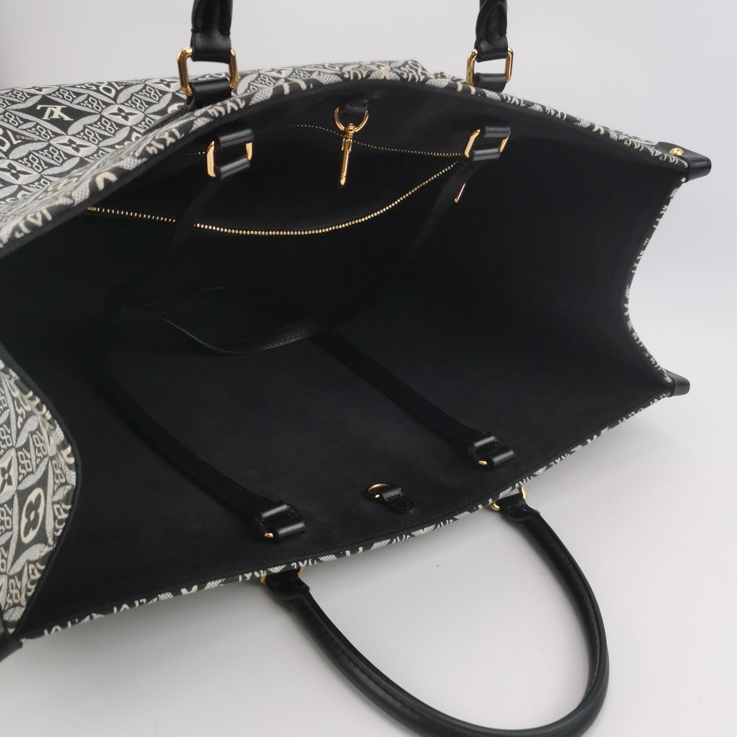 Louis Vuitton(LV) OnTheGo Tote Limited Edition Since 1854 Monogram Jacquard GM — photo 7 of 14