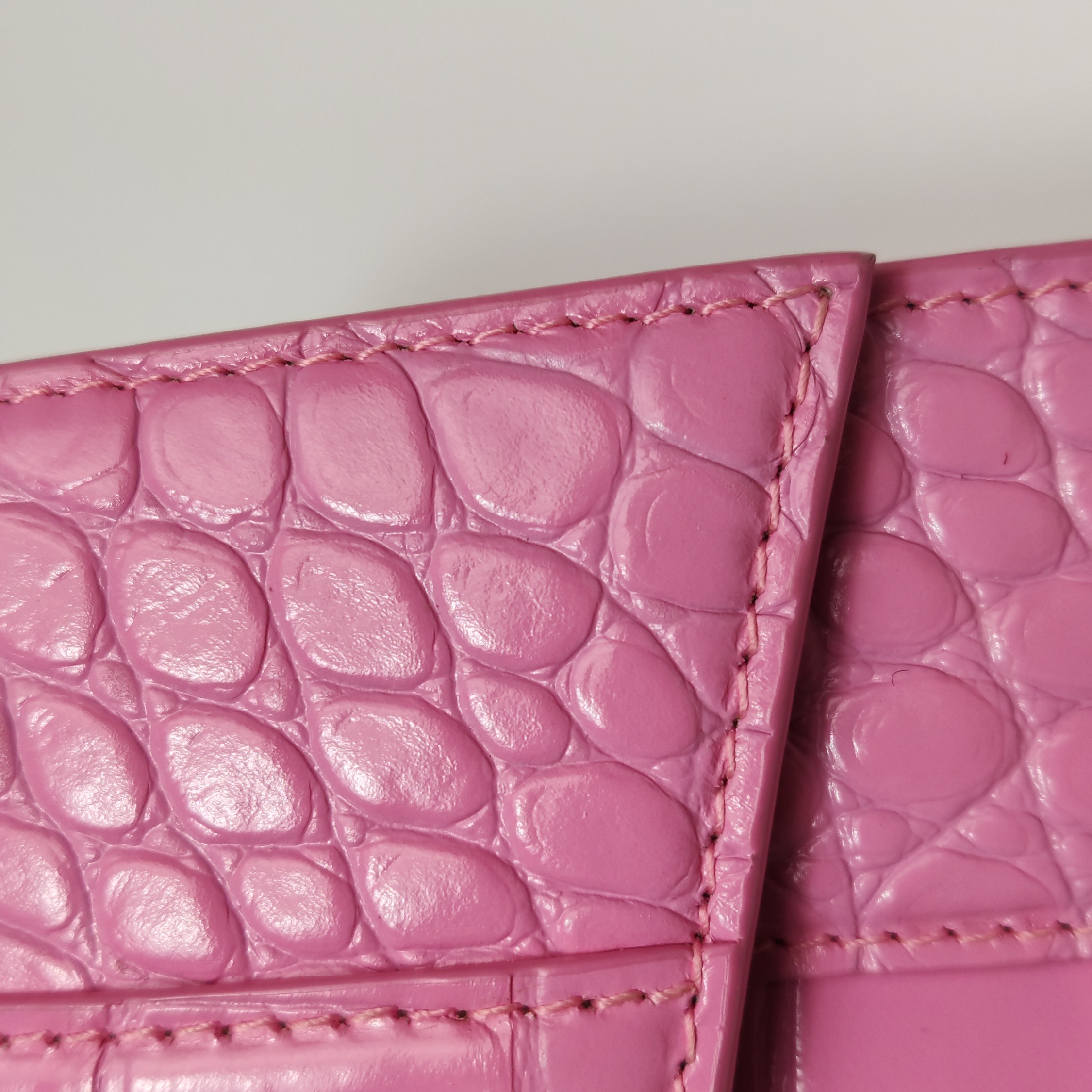Balenciaga Hourglass Top Handle Bag Crocodile Embossed Leather XS — photo 13 of 16