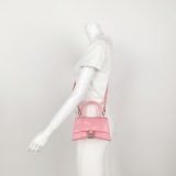 Balenciaga Hourglass Top Handle Bag Crocodile Embossed Leather XS — thumbnail 2