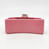 Balenciaga Hourglass Top Handle Bag Crocodile Embossed Leather XS — thumbnail 6
