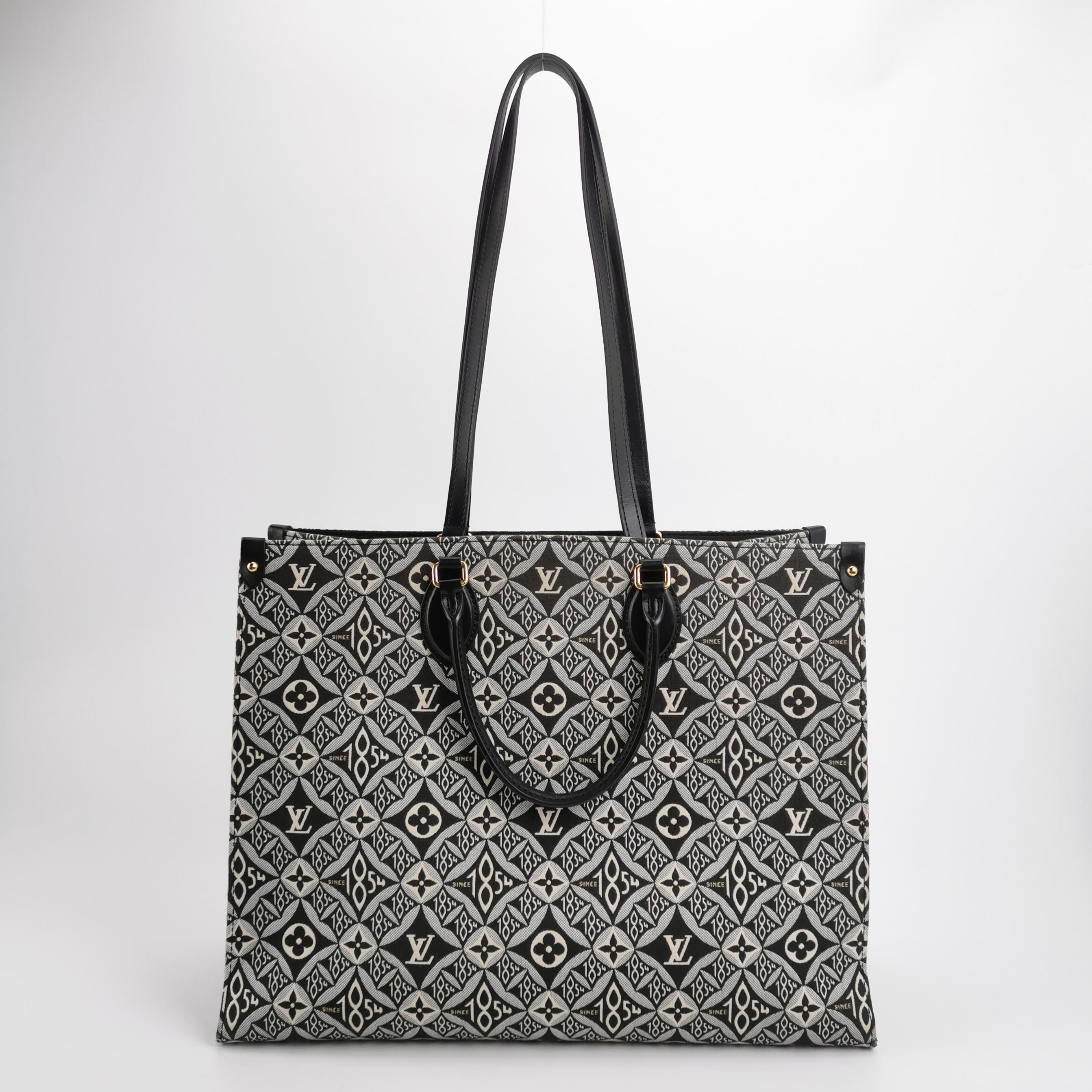 Louis Vuitton(LV) OnTheGo Tote Limited Edition Since 1854 Monogram Jacquard GM — photo 3 of 13