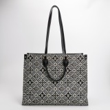 Louis Vuitton(LV) OnTheGo Tote Limited Edition Since 1854 Monogram Jacquard GM — thumbnail 3