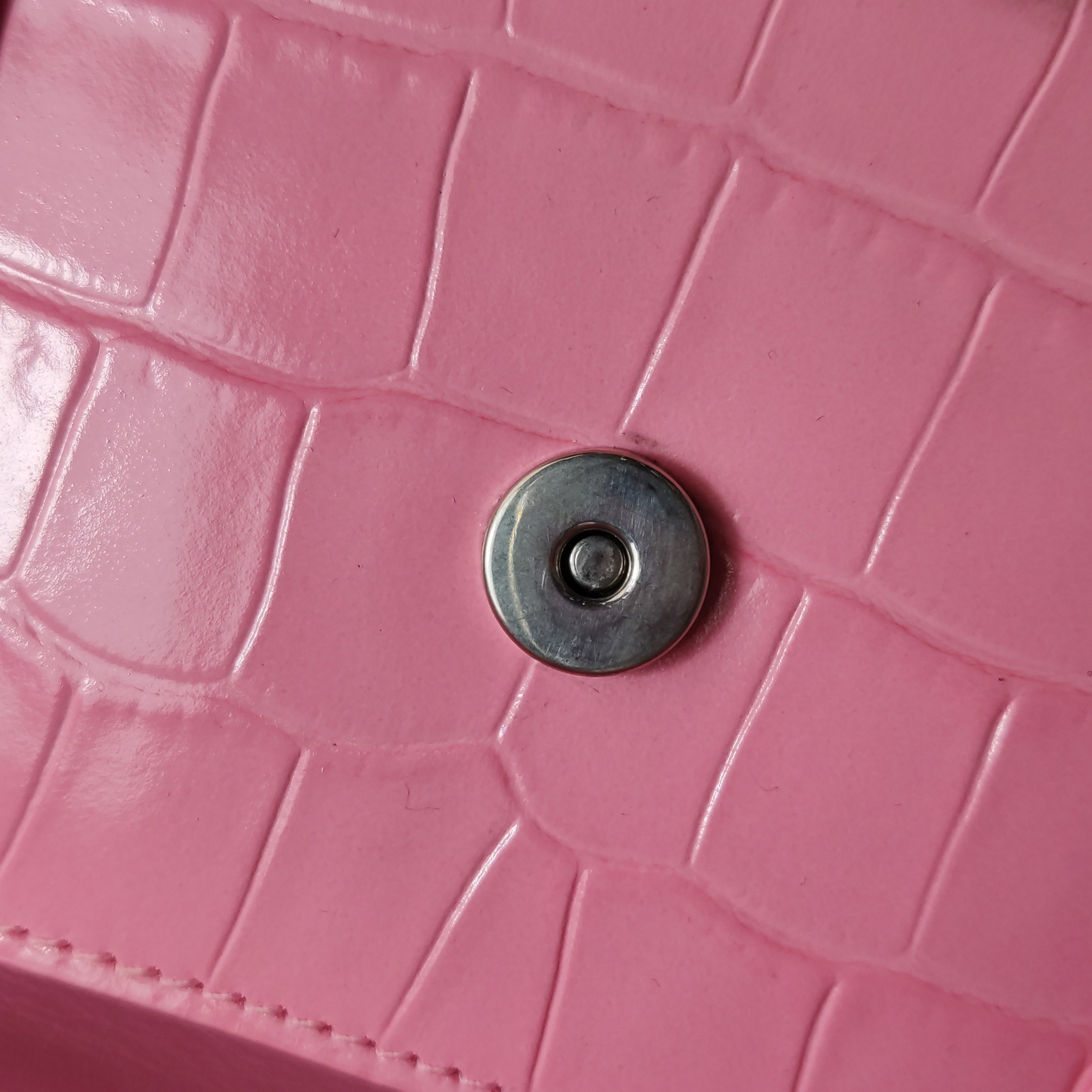Balenciaga Hourglass Top Handle Bag Crocodile Embossed Leather XS — photo 9 of 16