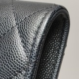 Chanel CC Flap Phone Holder Crossbody Bag Quilted Caviar — thumbnail 9