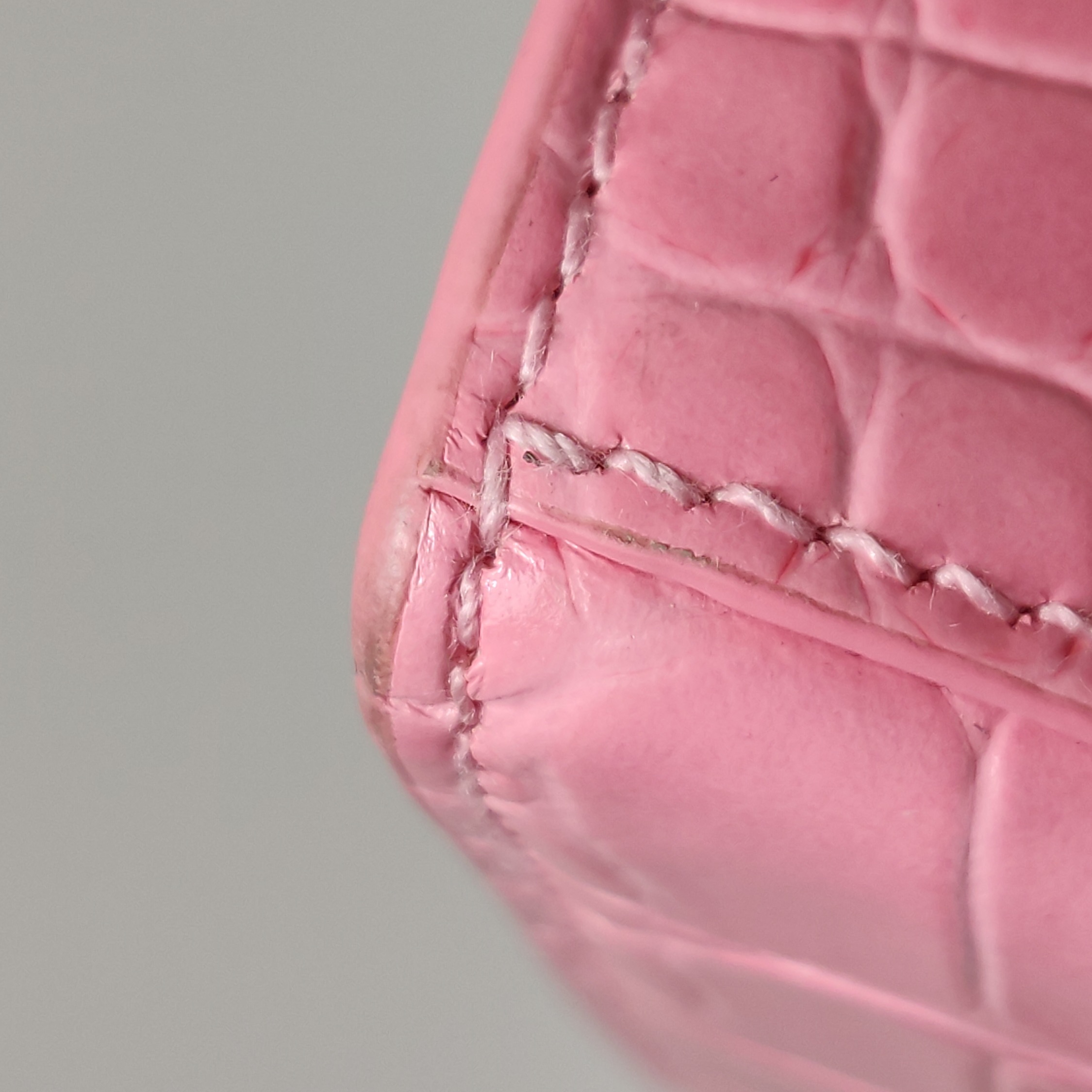 Balenciaga Hourglass Top Handle Bag Crocodile Embossed Leather XS — photo 12 of 16