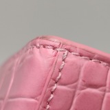 Balenciaga Hourglass Top Handle Bag Crocodile Embossed Leather XS — thumbnail 12