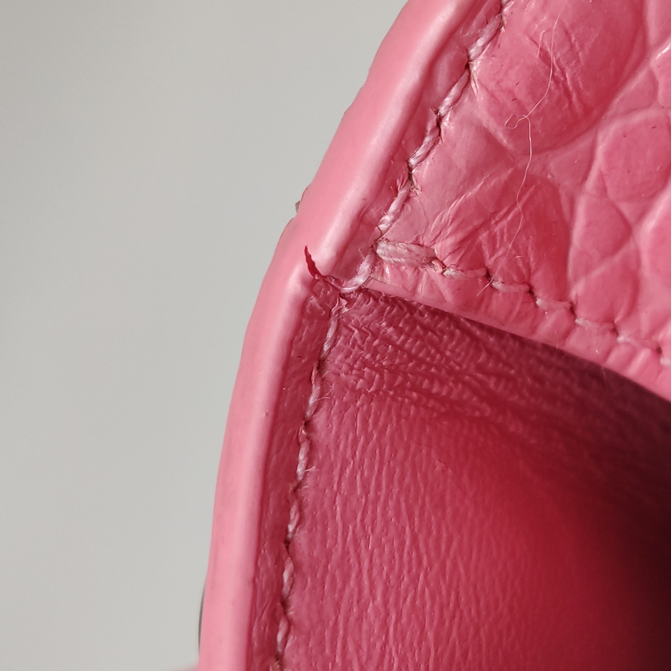 Balenciaga Hourglass Top Handle Bag Crocodile Embossed Leather XS — photo 15 of 16
