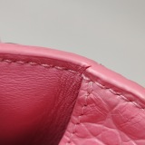 Balenciaga Hourglass Top Handle Bag Crocodile Embossed Leather XS — thumbnail 15