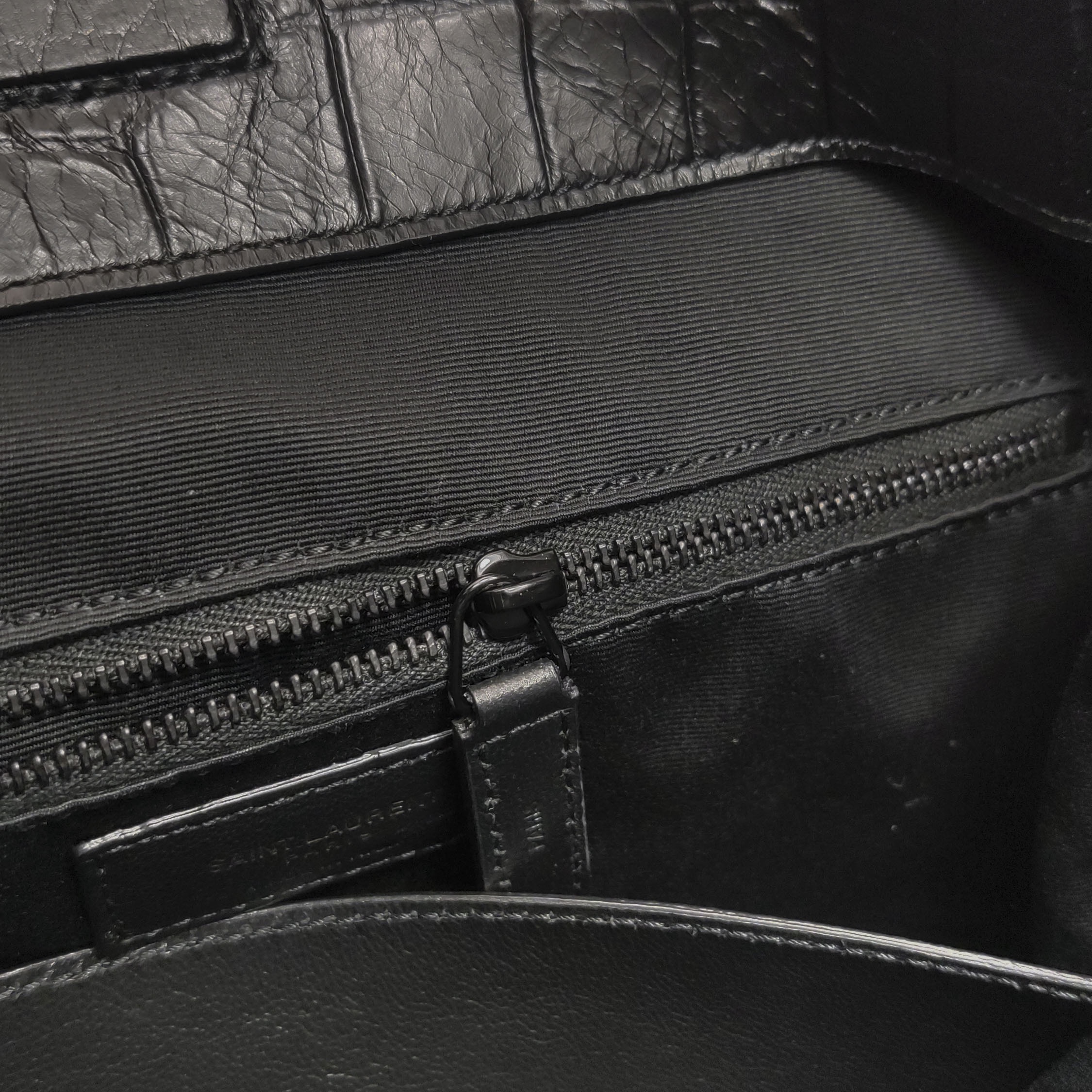 Saint Laurent Niki Shopping Tote Crocodile Embossed Leather Medium — photo 16 of 22