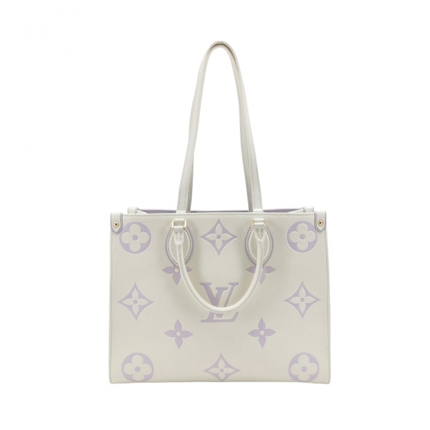 Louis Vuitton(LV) OnTheGo Tote Bicolor Monogram Empreinte Giant MM — pre-owned, Vierlot