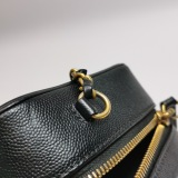 Chanel Filigree Vanity Case Quilted Caviar Small — thumbnail 12