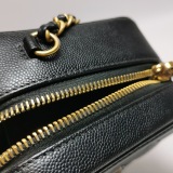 Chanel Filigree Vanity Case Quilted Caviar Small — thumbnail 9