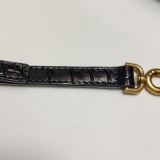 Balenciaga Hourglass Top Handle Bag Crocodile Embossed Leather XS — thumbnail 14