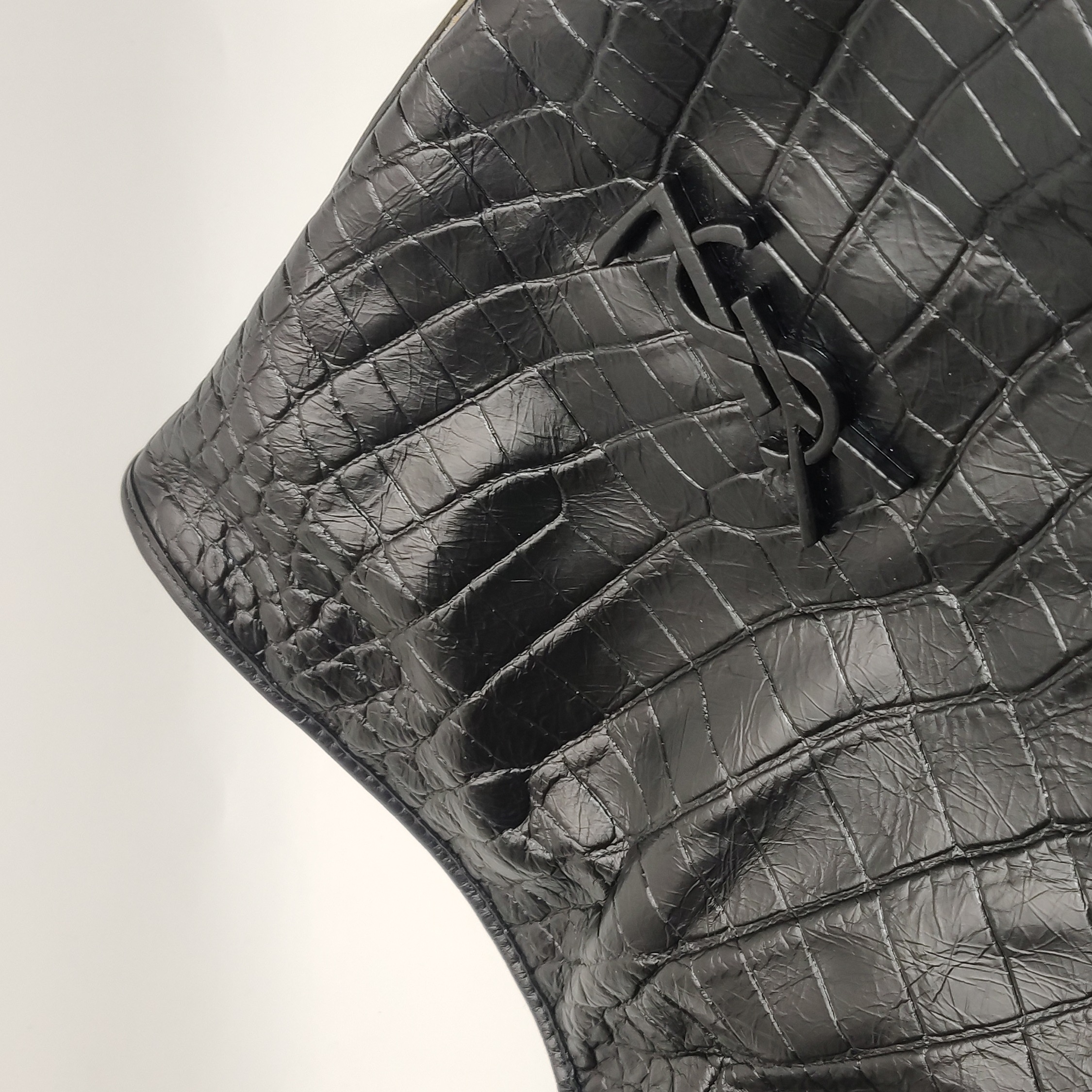 Saint Laurent Niki Shopping Tote Crocodile Embossed Leather Medium — photo 15 of 22