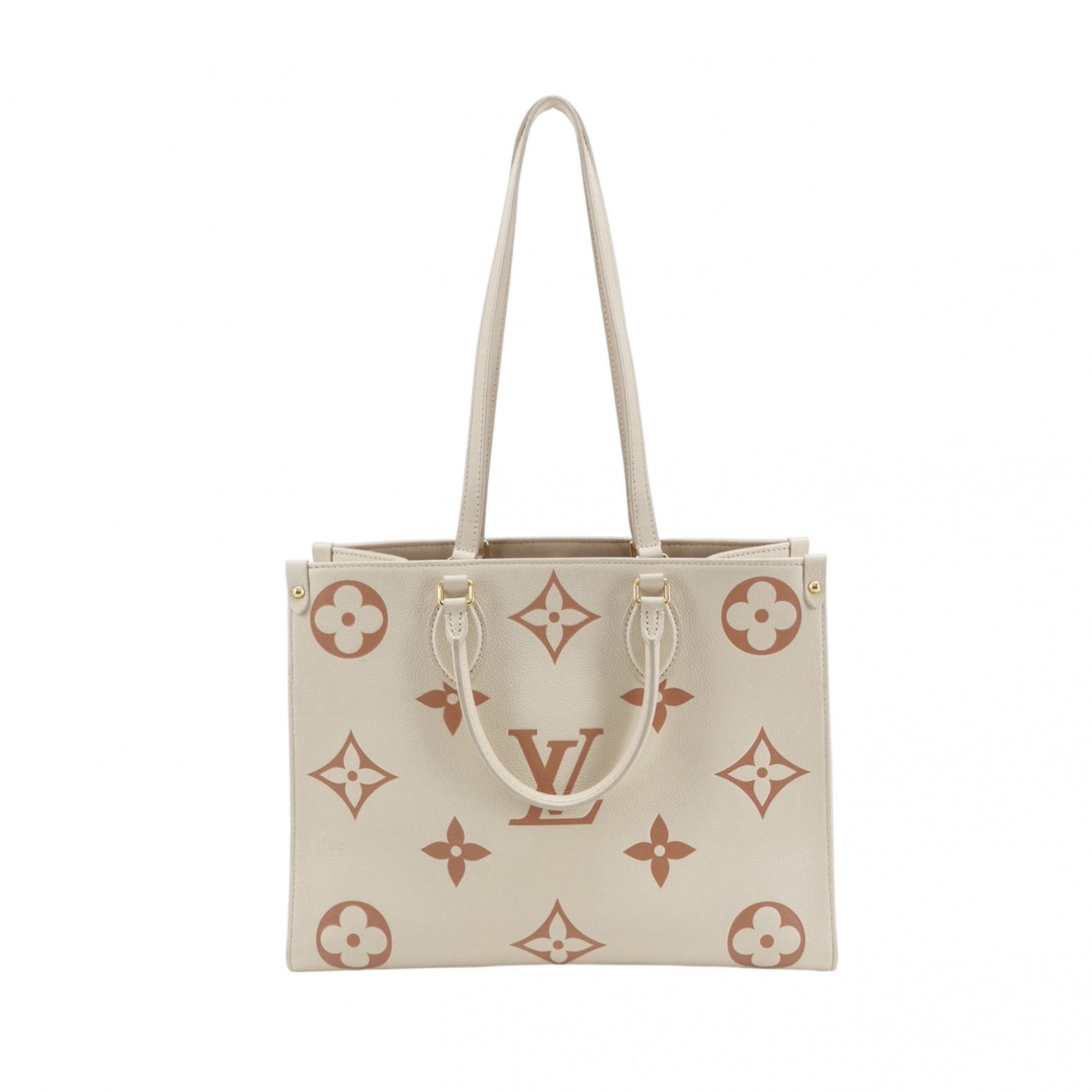 Louis Vuitton(LV) OnTheGo Tote Bicolor Monogram Empreinte Giant MM — photo 1 of 14