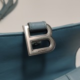 Balenciaga Hourglass Top Handle Bag Crocodile Embossed Leather — thumbnail 10