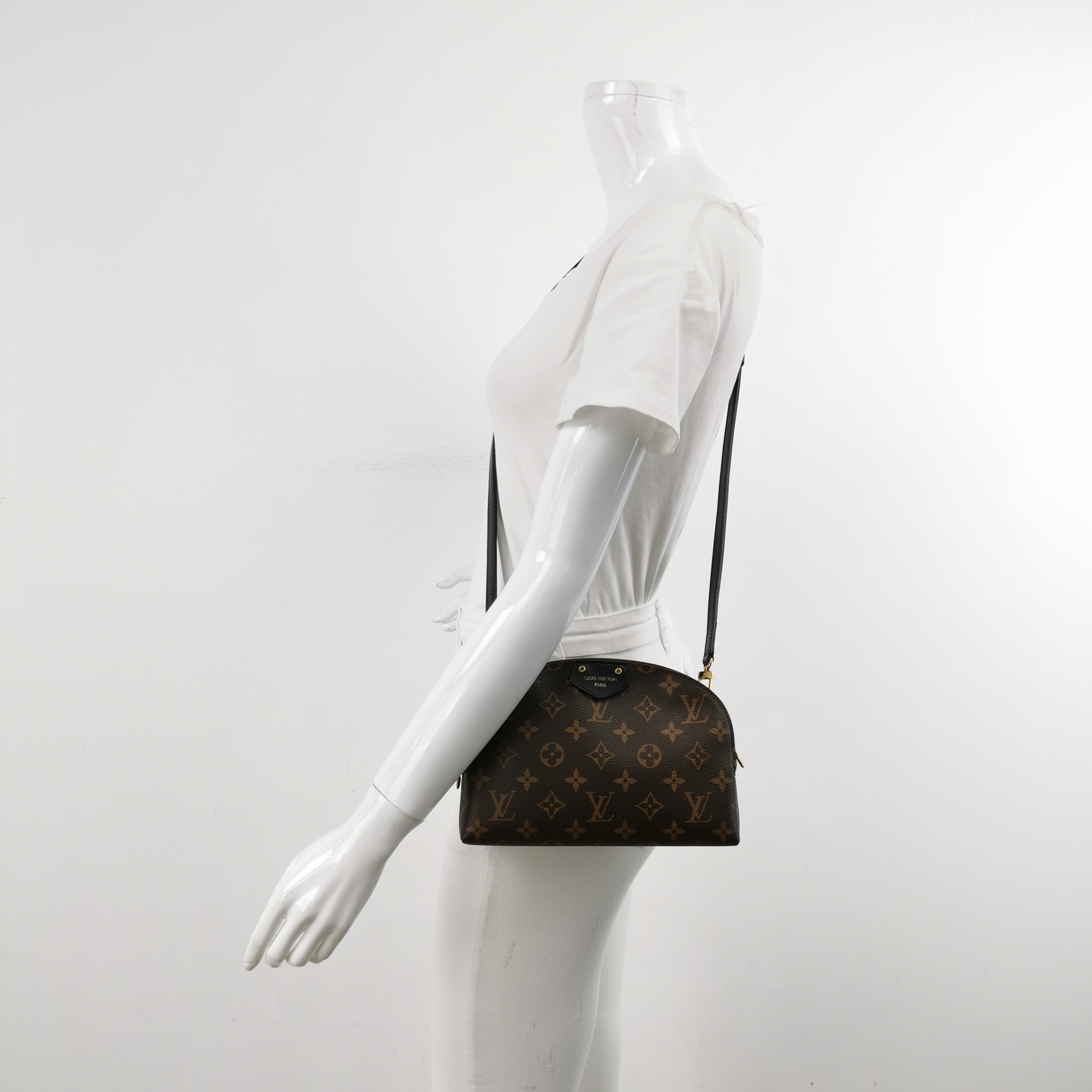 Louis Vuitton(LV) Be Alma Chain Shoulder Bag Monogram Brown — alternate view
