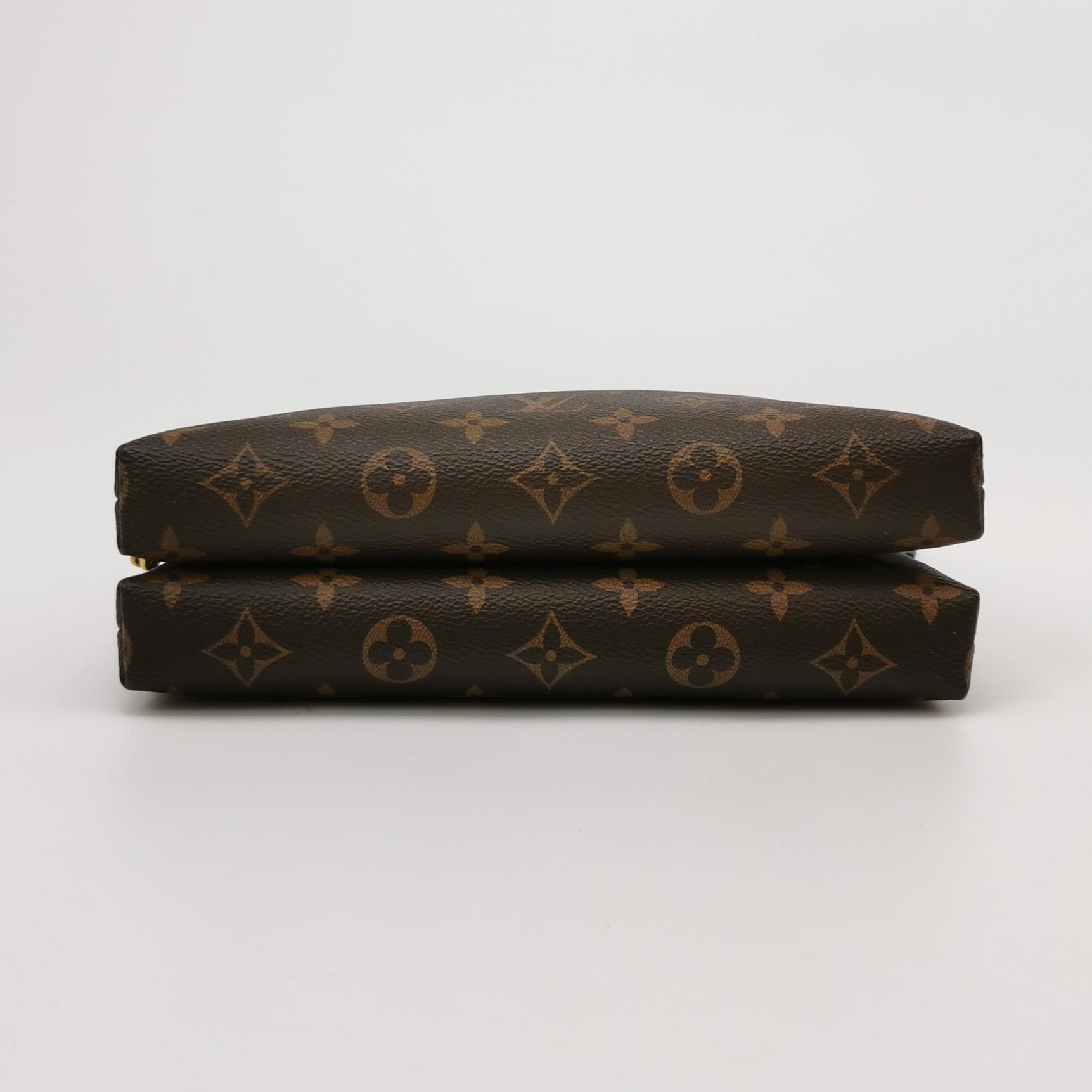 Louis Vuitton(LV) Be Alma Chain Shoulder Bag Monogram Brown — photo 6 of 12