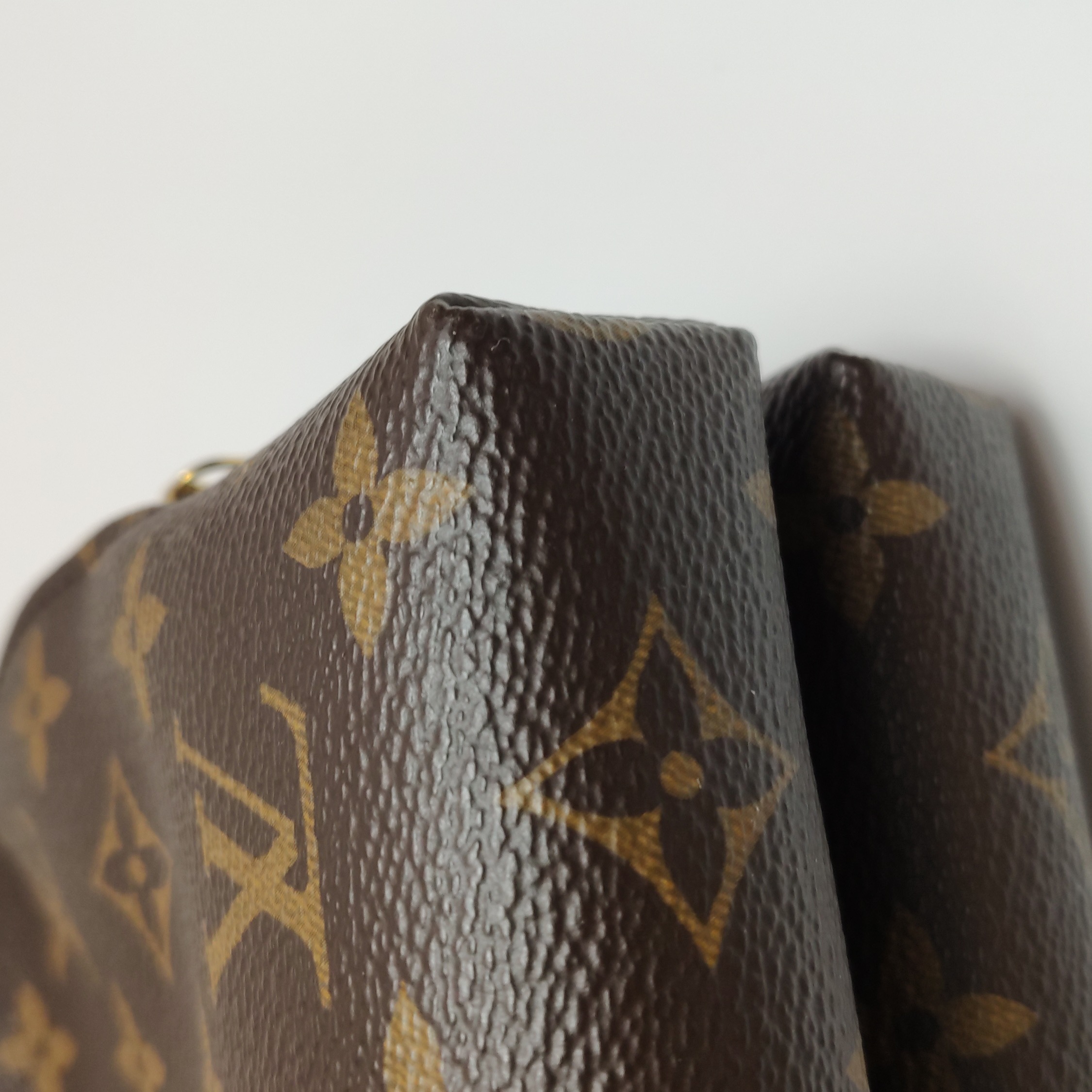 Louis Vuitton(LV) Be Alma Chain Shoulder Bag Monogram Brown — photo 10 of 12