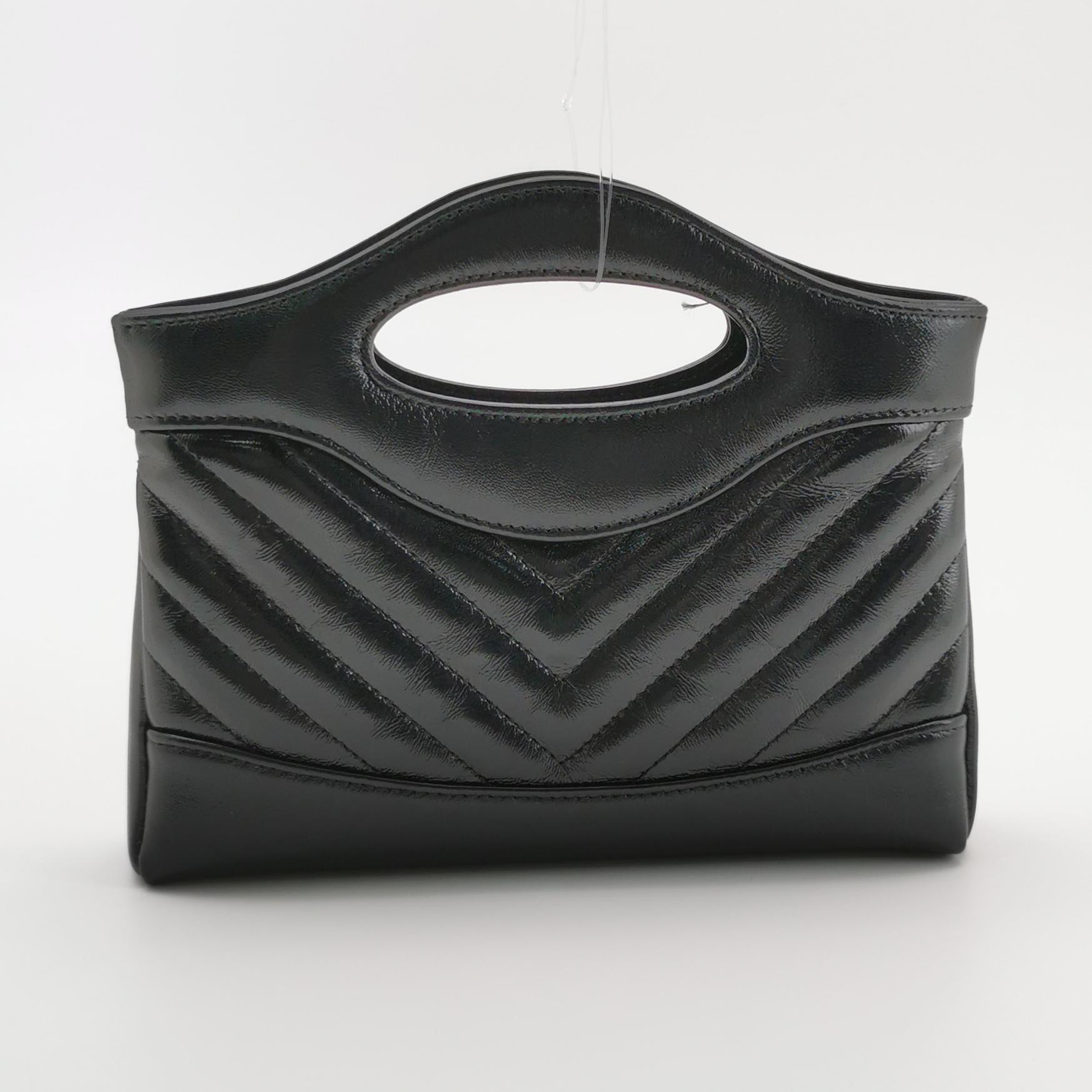 Chanel 31 Shopping Bag Clutch with Chain Quilted Lambskin Nano — photo 3 of 12