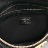 Chanel Boy O Case Clutch Quilted Caviar Medium — thumbnail 7