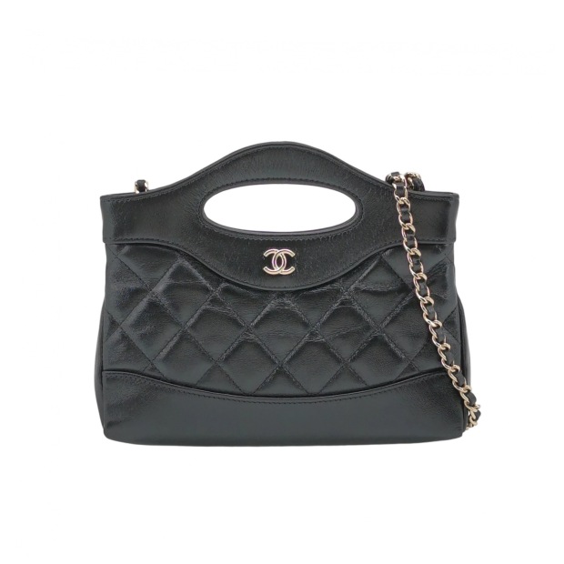 Chanel 31 Shopping Bag Clutch with Chain Quilted Lambskin Small — pre-owned, Vierlot