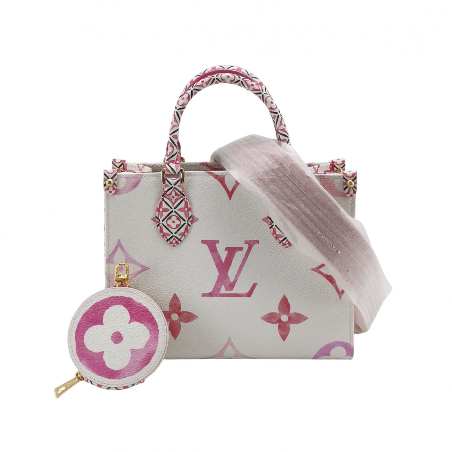 Louis Vuitton(LV) OnTheGo Tote By The Pool Monogram Watercolor Giant PM — photo 1 of 15