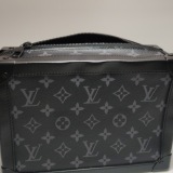 Louis Vuitton(LV) Soft Trunk Bag Monogram Eclipse Canvas — thumbnail 8