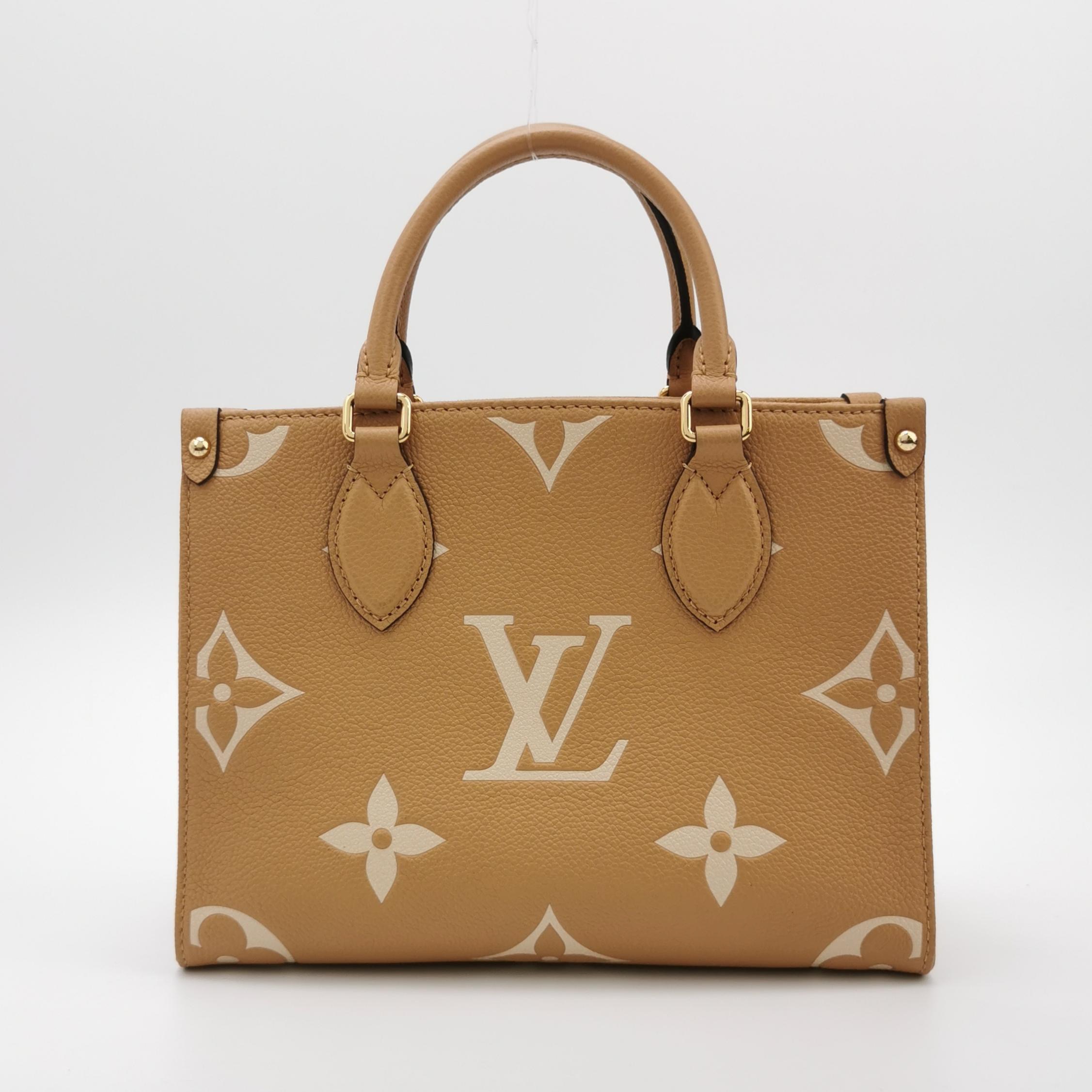 Louis Vuitton(LV) OnTheGo Tote Bicolor Monogram Empreinte Giant PM — photo 3 of 13
