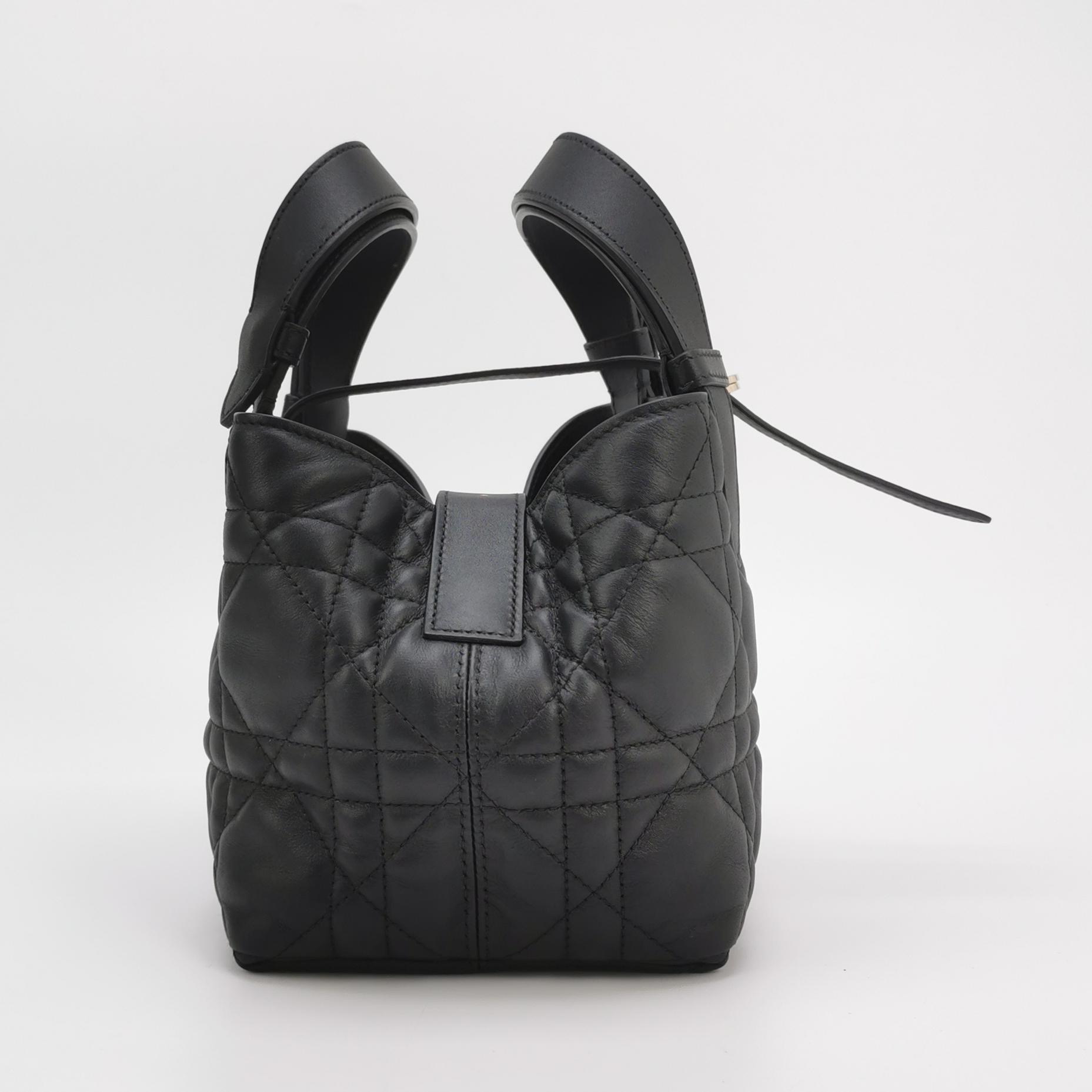 Christian Dior Toujours Tote Bag Macrocannage Quilt Calfskin