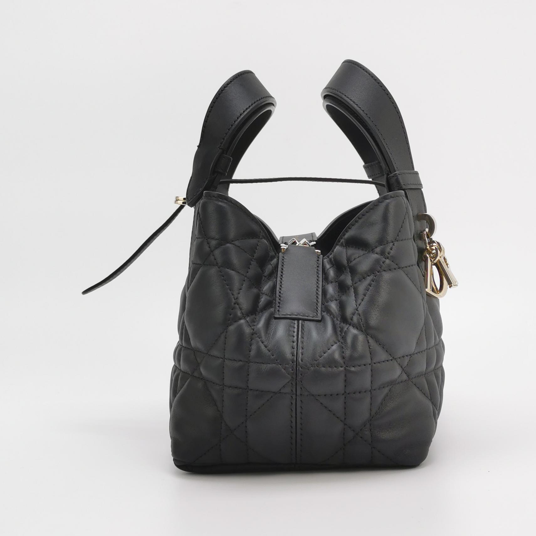 Christian Dior Toujours Tote Bag Macrocannage Quilt Calfskin