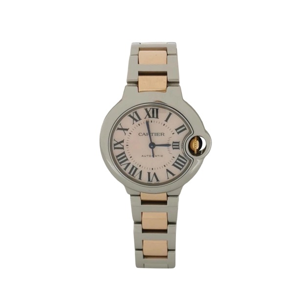 Cartier Ballon Bleu de Cartier Automatic Watch Stainless Steel and Yellow Gold 33 — pre-owned, Vierlot