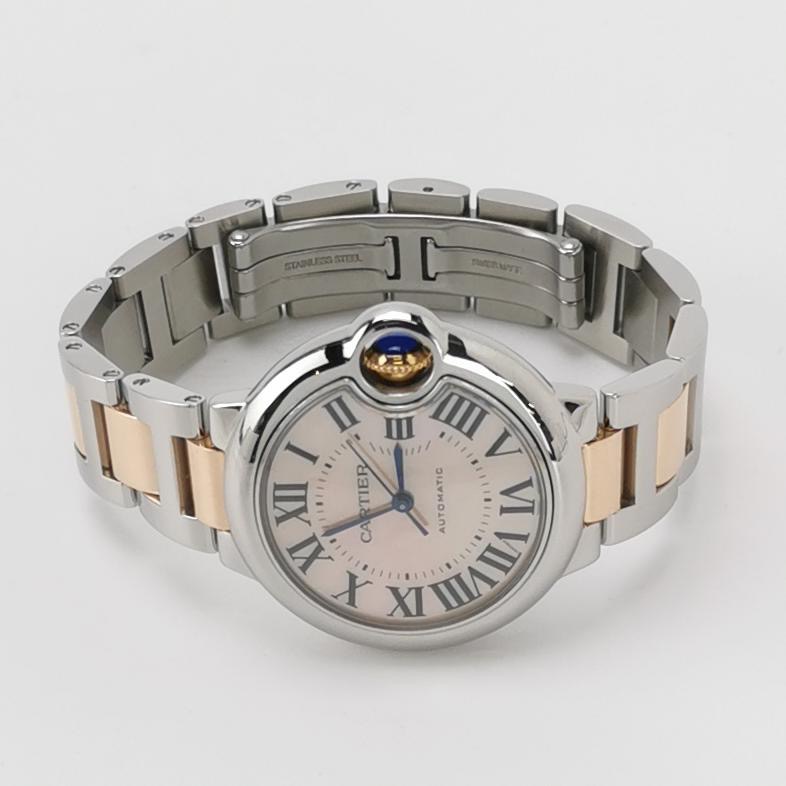 Cartier Ballon Bleu de Cartier Automatic Watch Stainless Steel and Yellow Gold 33 — alternate view