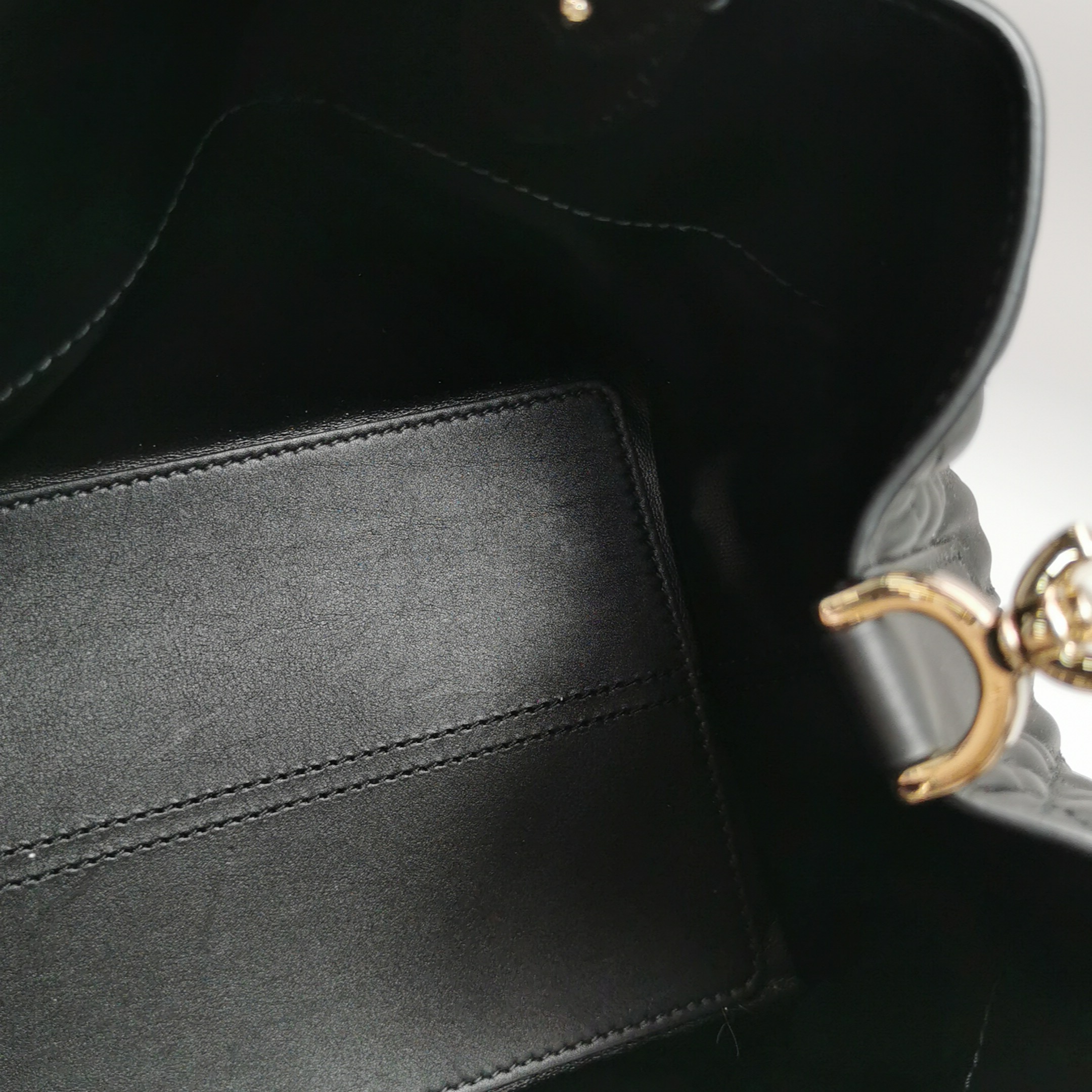 Christian Dior Toujours Tote Bag Macrocannage Quilt Calfskin