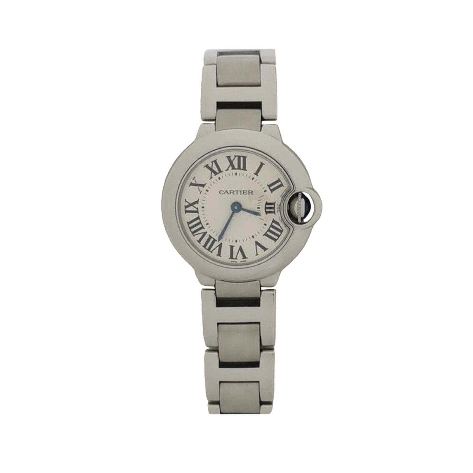 Cartier Ballon Bleu de Cartier Quartz Watch Stainless Steel with Diamond Bezel 28 — photo 1 of 10