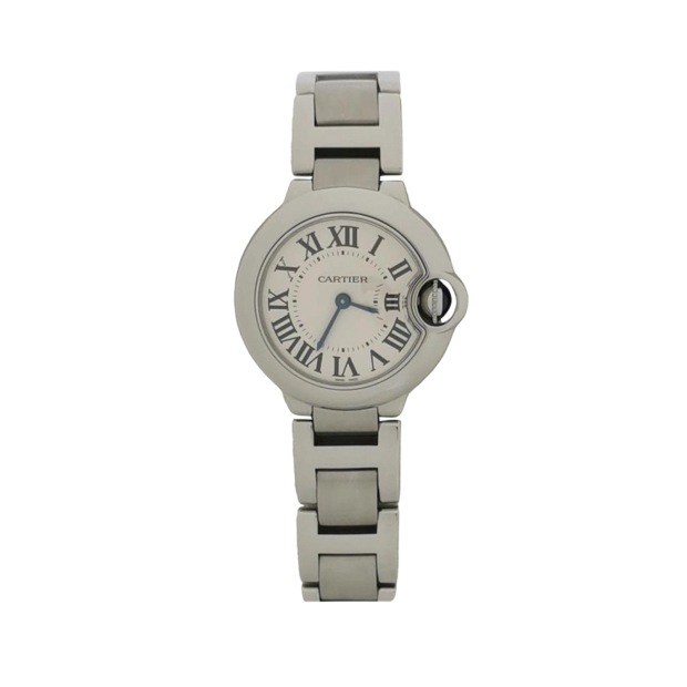 Cartier Ballon Bleu de Cartier Quartz Watch Stainless Steel with Diamond Bezel 28 — pre-owned, Vierlot