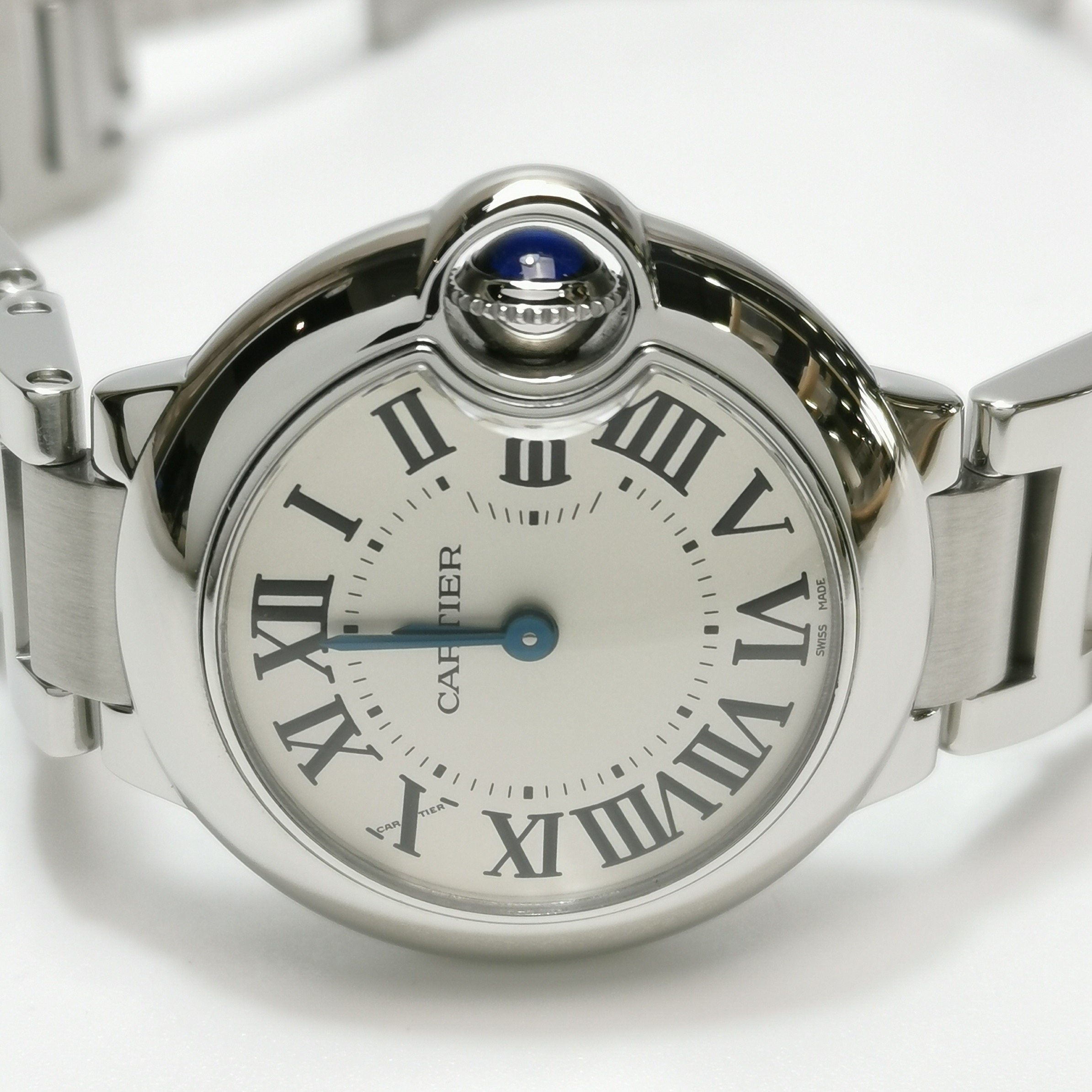 Cartier Ballon Bleu de Cartier Quartz Watch Stainless Steel with Diamond Bezel 28 — photo 3 of 10