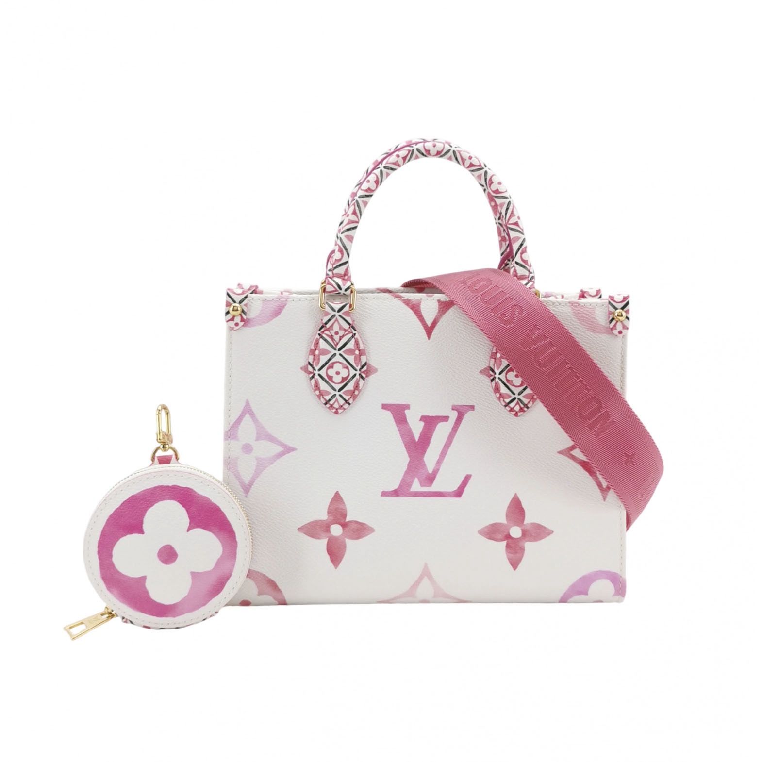 Louis Vuitton(LV) OnTheGo Tote By The Pool Monogram Watercolor Giant PM — photo 1 of 15