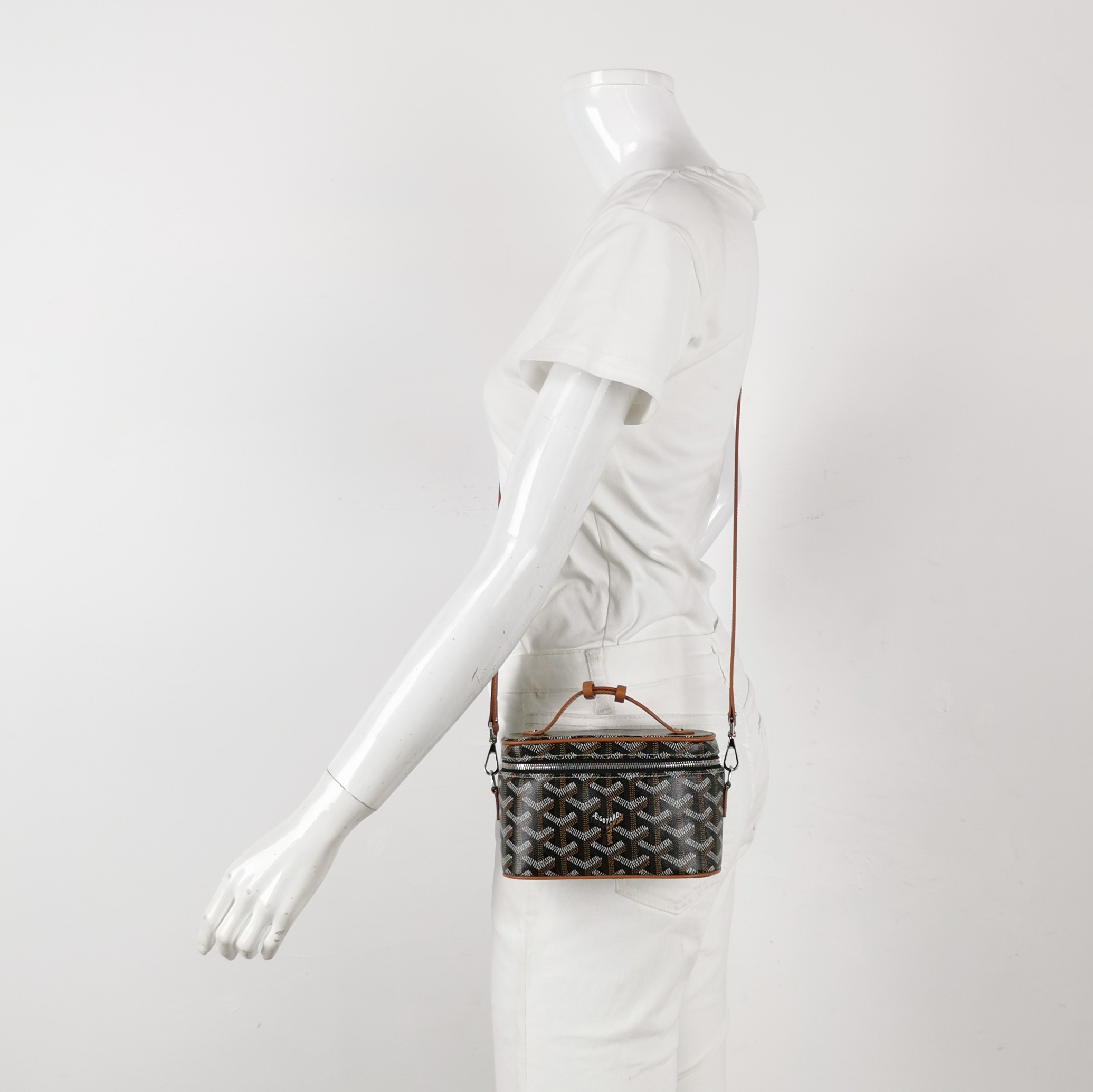 Goyard Muse Vanity Case Coated Canvas Mini — alternate view
