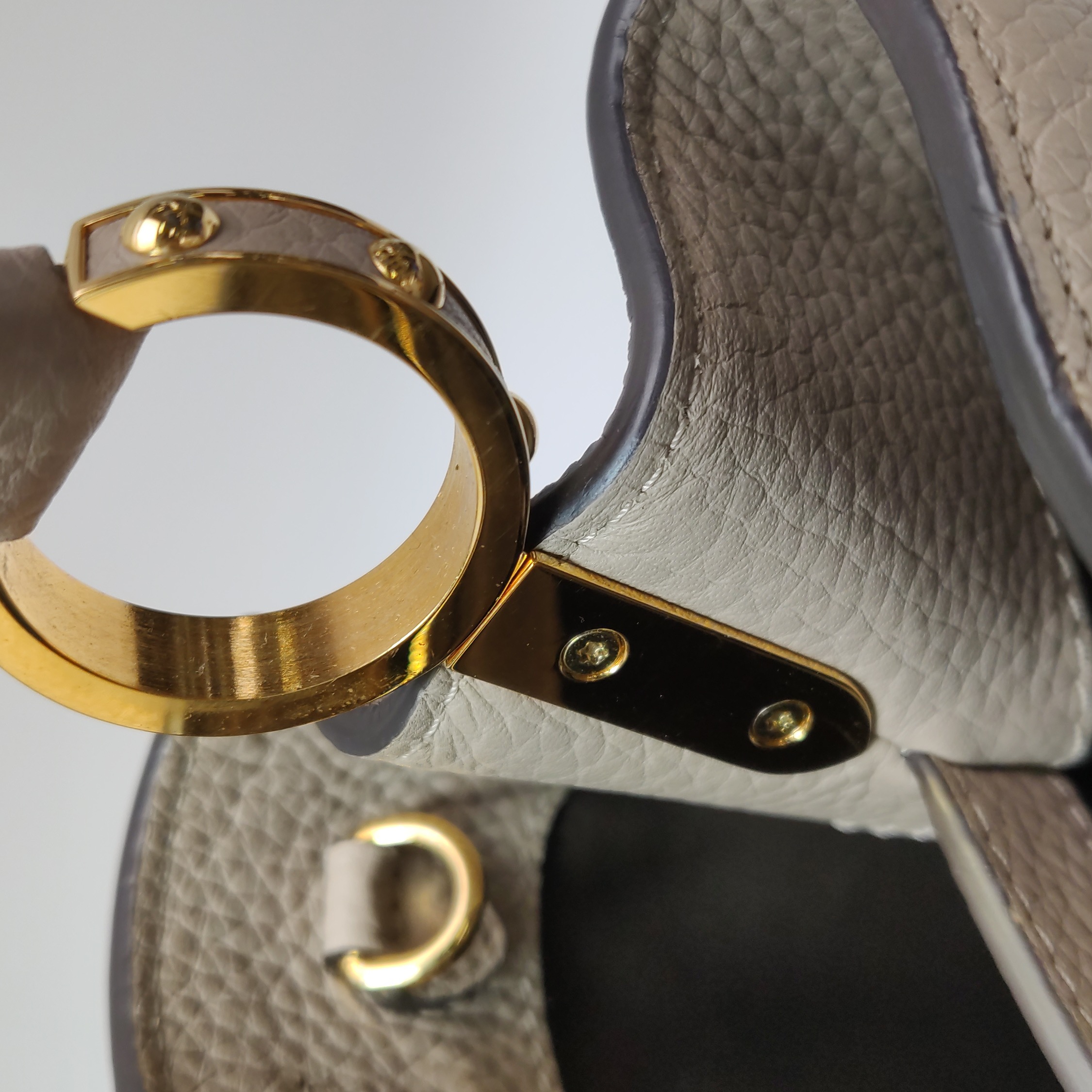 Louis Vuitton(LV) Capucines Bag Leather MM — photo 10 of 16