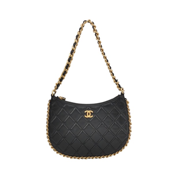 Chanel CC Chain Around Hobo Quilted Lambskin — pre-owned, Vierlot