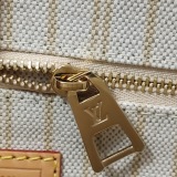 Louis Vuitton(LV) OnTheGo Pm Monogram Coated Canvas Blue — thumbnail 10